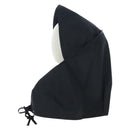 PRADA Balaclava Hat Nylon Black Silver Auth mr2932-3