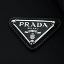 PRADA Balaclava Hat Nylon Black Silver Auth mr2932-7
