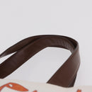 Stella McCartney Nara Yoshitomo Tote Bag Canvas White Brown Auth mr2934V-8