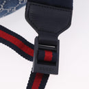 GUCCI Backpack Denim Blue Silver 782708 Auth mr2942V-9