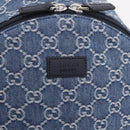 GUCCI Backpack Denim Blue Silver 782708 Auth mr2942V-22