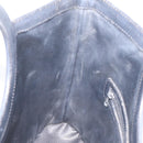 CELINE Macadam Canvas Hand Bag PVC Black Gold Tone Auth mr2944-17