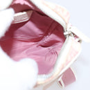 Christian Dior Trotter Shoulder Bag PVC Pink Silver Auth mr2945-21