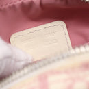 Christian Dior Trotter Shoulder Bag PVC Pink Silver Auth mr2945-12