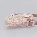 Christian Dior Trotter Shoulder Bag PVC Pink Silver Auth mr2945-4
