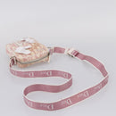Christian Dior Trotter Shoulder Bag PVC Pink Silver Auth mr2945-7
