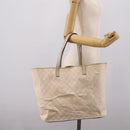GUCCI GG Canvas Tote Bag Outlet Beige 257245 Auth mr2947A-22