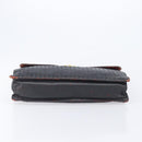 Bottega Veneta INTRECCIATO Business Clutch Bag Leather 2 Set Black Auth mr2949-8
