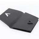 LOUIS VUITTON Epi Trapeze Clutch Bag Black M80165 LV Auth mr2951-8