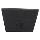 LOUIS VUITTON Epi Trapeze Clutch Bag Black M80165 LV Auth mr2951-13