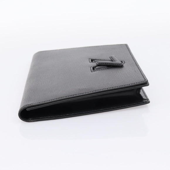 LOUIS VUITTON Epi Trapeze Clutch Bag Black M80165 LV Auth mr2951
