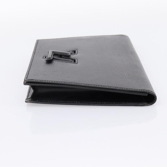 LOUIS VUITTON Epi Trapeze Clutch Bag Black M80165 LV Auth mr2951