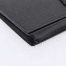 LOUIS VUITTON Epi Trapeze Clutch Bag Black M80165 LV Auth mr2951-14