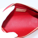 LOUIS VUITTON Monogram Vernis Pochette Cosmetic PM Red M90172 LV Auth mr2955V-10