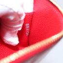 LOUIS VUITTON Monogram Vernis Pochette Cosmetic PM Red M90172 LV Auth mr2955V-11