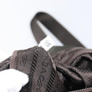 PRADA Backpack Nylon Khaki Silver Auth mr2957-12