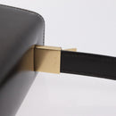 Salvatore Ferragamo Hand Bag Leather Brown Gold Tone Auth mr2958A-9