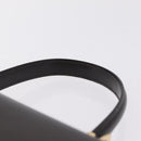 Salvatore Ferragamo Hand Bag Leather Brown Gold Tone Auth mr2958A-14