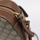 GUCCI GG Supreme Shoulder Bag PVC Beige Gold Tone 645454 Auth mr2966V-18