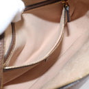 GUCCI GG Supreme Shoulder Bag PVC Beige Gold Tone 645454 Auth mr2966V-23