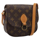 LOUIS VUITTON Monogram Saint Cloud PM Shoulder Bag M51244 LV Auth mr2967A-1