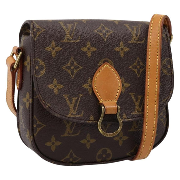 LOUIS VUITTON Monogram Saint Cloud PM Shoulder Bag M51244 LV Auth mr2967A