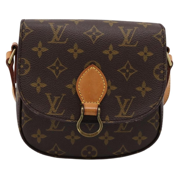 LOUIS VUITTON Monogram Saint Cloud PM Shoulder Bag M51244 LV Auth mr2967A