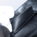 Balenciaga Mini Paper A4 Hand Bag Leather Black Silver 357330 Auth mr2968A-19