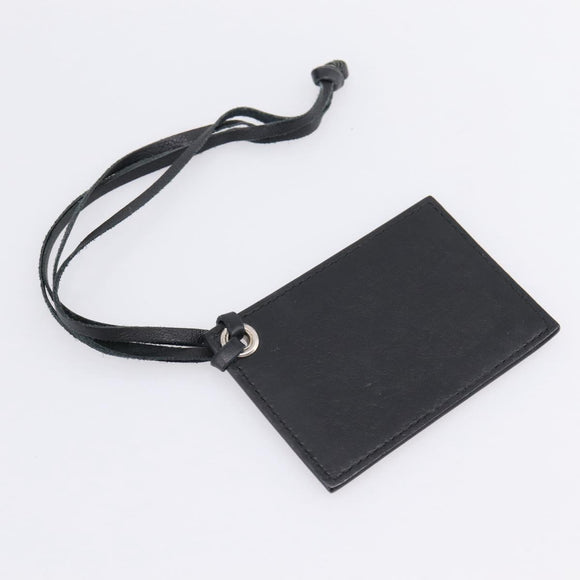 Balenciaga Mini Paper A4 Hand Bag Leather Black Silver 357330 Auth mr2968A