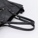Balenciaga Mini Paper A4 Hand Bag Leather Black Silver 357330 Auth mr2968A-7