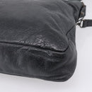 Balenciaga The Town Hand Bag Leather 2way Black 240579 Auth mr2969SAM-14