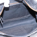 Balenciaga The Town Hand Bag Leather 2way Black 240579 Auth mr2969SAM-18