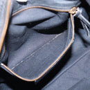 Balenciaga The Town Hand Bag Leather 2way Black 240579 Auth mr2969SAM-22