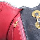 CHANEL Matelasse Big Matelasse 34 Shoulder Bag Lamb Skin Black CC Auth mr2970SAV-22
