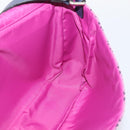 GUCCI GG Canvas Childrens Shoulder Bag Pink Silver Auth mr2971A-20
