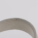 CHANEL Wild Stitch Hand Bag Leather White Gold Tone CC Auth mr2972-10