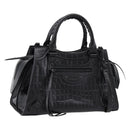 Balenciaga Neo Classic City Small Hand Bag 2way Black 638521 Auth mr2975V-1