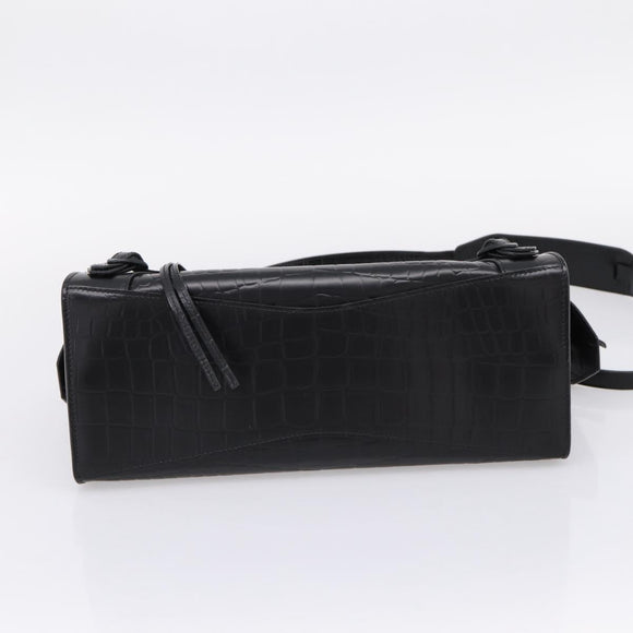 Balenciaga Neo Classic City Small Hand Bag 2way Black 638521 Auth mr2975V