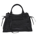 Balenciaga Neo Classic City Small Hand Bag 2way Black 638521 Auth mr2975V-13