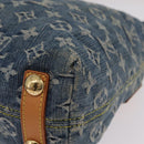 LOUIS VUITTON Monogram Denim Buggy PM Shoulder Bag Blue M95049 LV Auth mr2976V-18