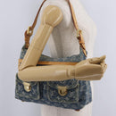LOUIS VUITTON Monogram Denim Buggy PM Shoulder Bag Blue M95049 LV Auth mr2976V-32