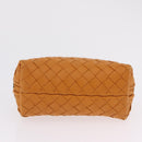 BOTTEGA VENETA INTRECCIATO Pouch Leather Orange Auth mr2980A-7