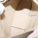 BOTTEGA VENETA MAXI INTRECCIATO Candy Cassette Bag Leather Beige Auth mr2981A-11
