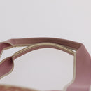 Christian Dior Trotter Hand Bag PVC Pink Silver Auth mr2982-11