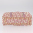 Christian Dior Trotter Hand Bag PVC Pink Silver Auth mr2982-12