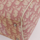 Christian Dior Trotter Hand Bag PVC Pink Silver Auth mr2982-14