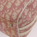 Christian Dior Trotter Hand Bag PVC Pink Silver Auth mr2982-16