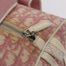 Christian Dior Trotter Hand Bag PVC Pink Silver Auth mr2982-17