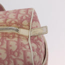 Christian Dior Trotter Hand Bag PVC Pink Silver Auth mr2982-19