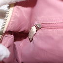 Christian Dior Trotter Hand Bag PVC Pink Silver Auth mr2982-25
